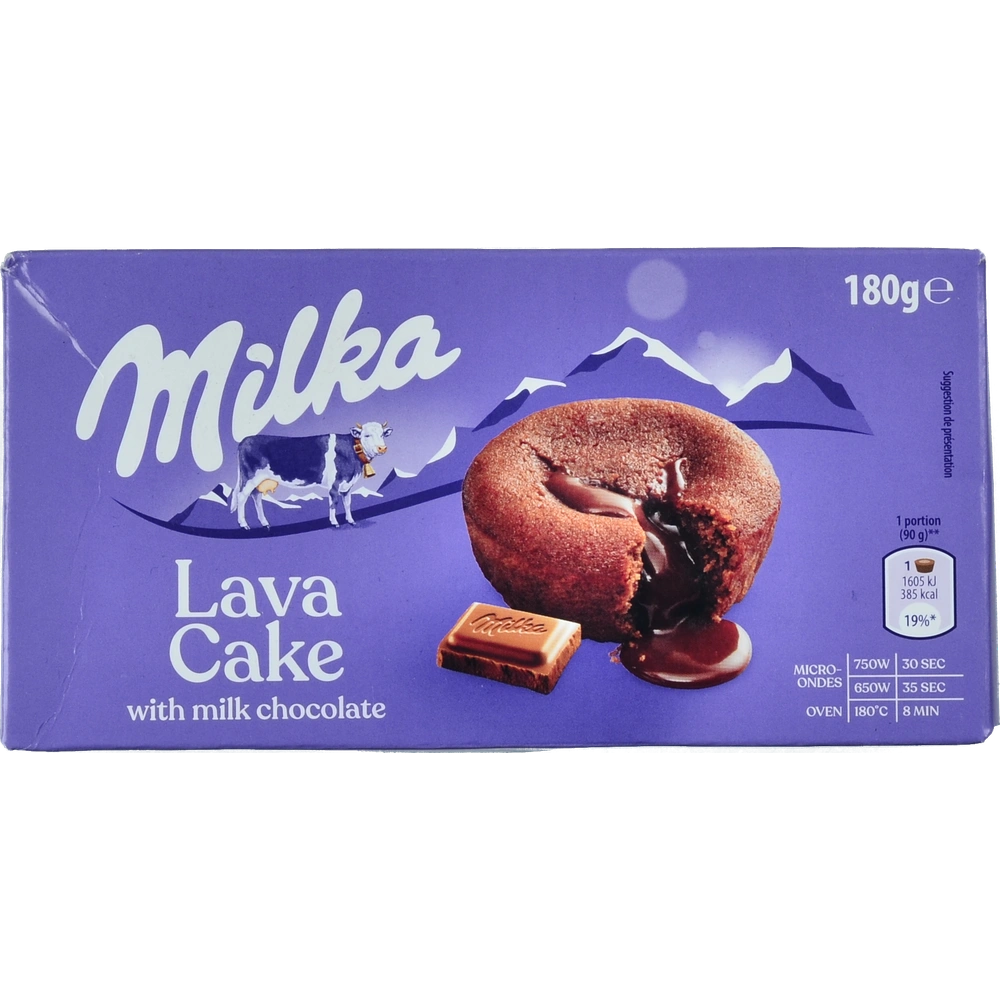 Milkページ Десерт заморожений Milka 180 г Лавакейк