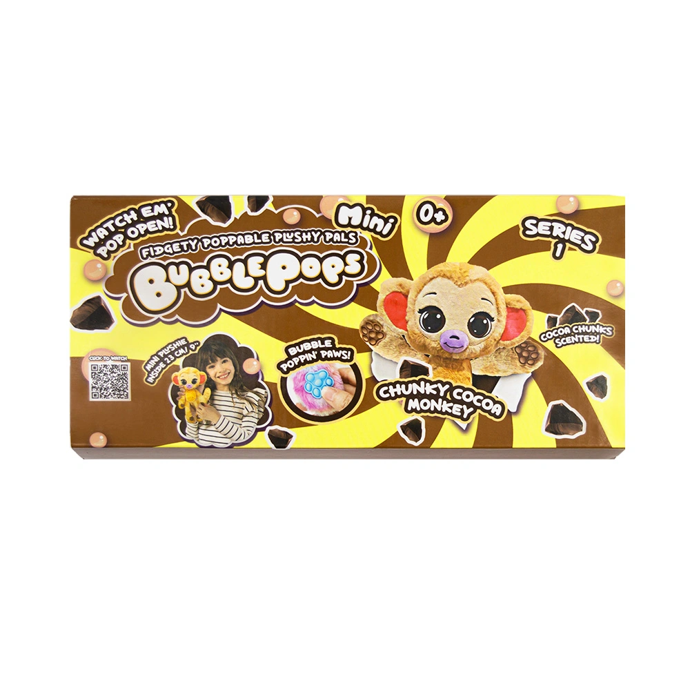 Іграшка м'яка Bubble Pops міні Шоколадна мавпа 2402005/6