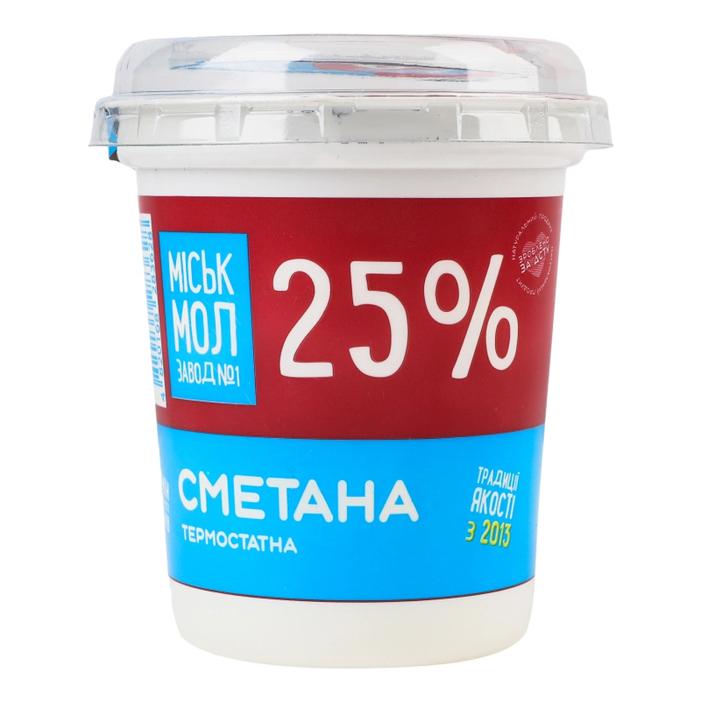 冷凍SM25 M25 ML10 5L4 6L4 Сметана ММЗ 25% 300 г
