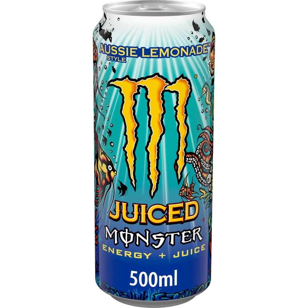 Напій безалкогольний Monster Energy 0,5л. банка Aussie lemonade Juiced
